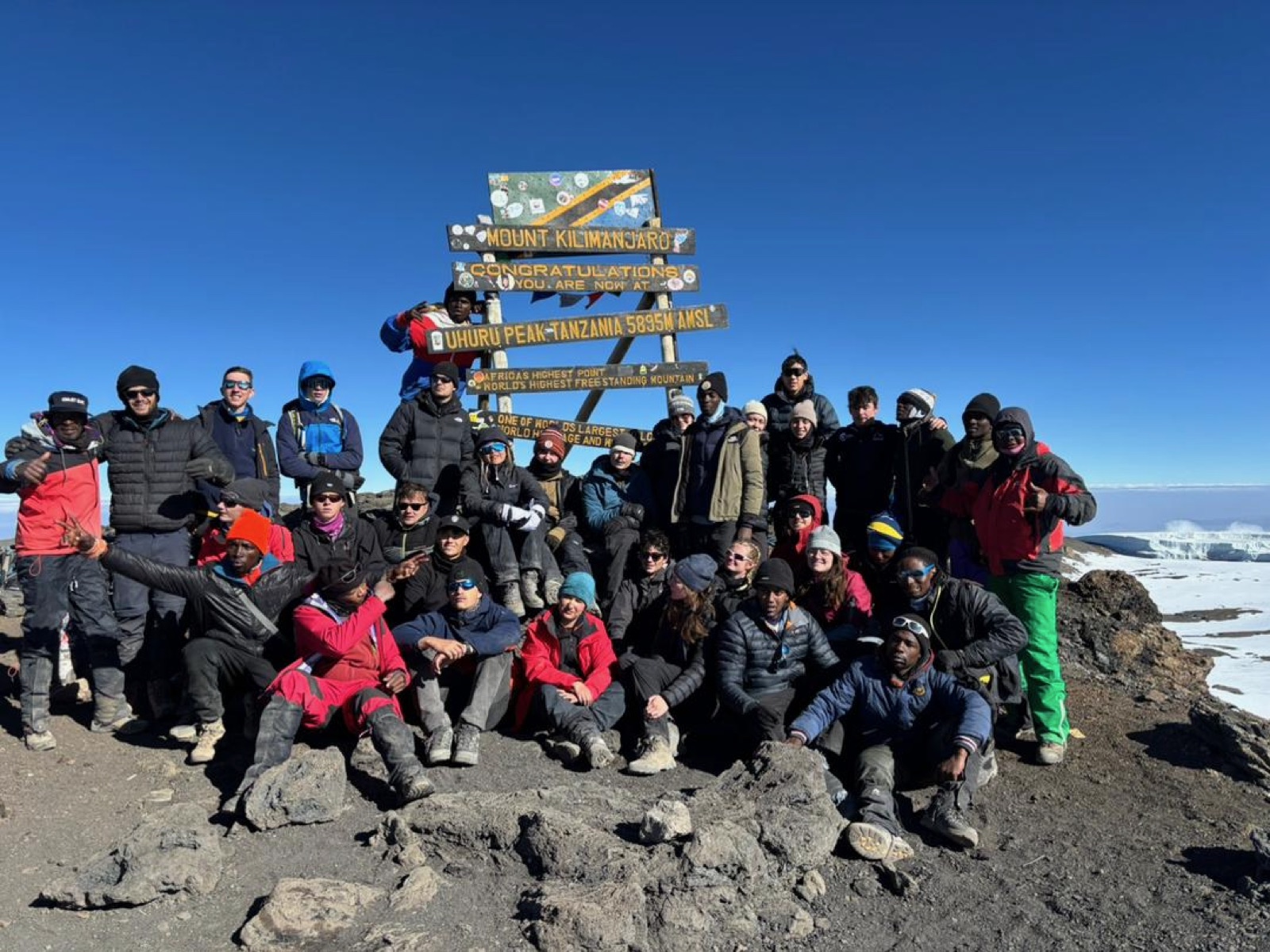 Uhuru Peak, Mt. Kilimanjaro, Tanzania